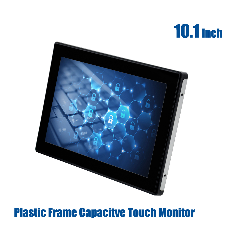 10.1 inch Projected Capacitive touch monitor Plastic Frame COT101-CSK03 